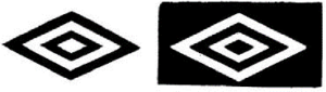 Umbro trade marks: Double Diamond logo
